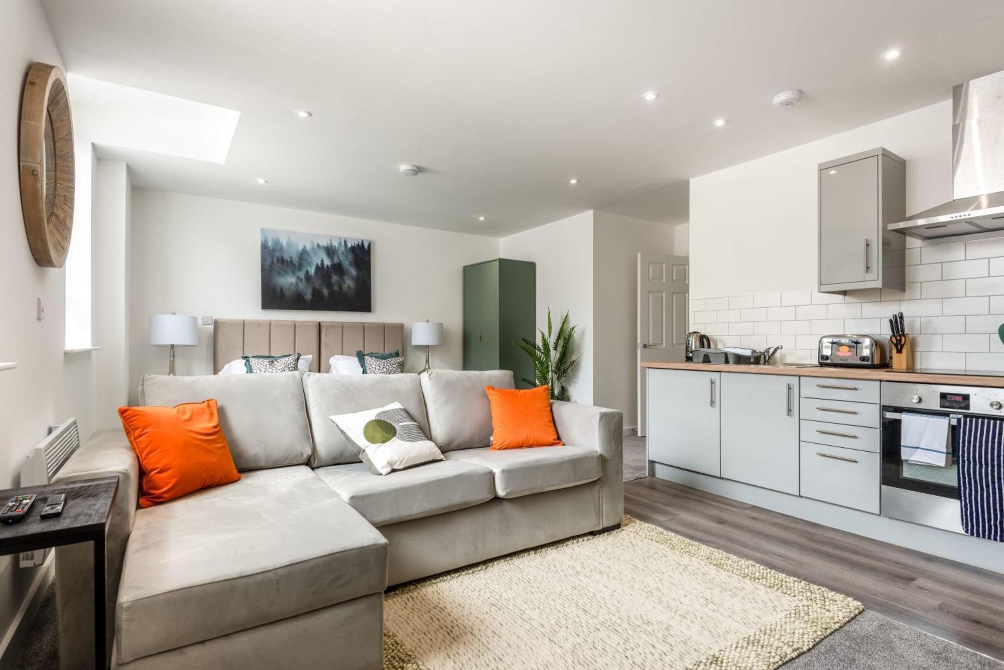 Contemporary 1 Bed Central Rotherham Studio Extérieur photo