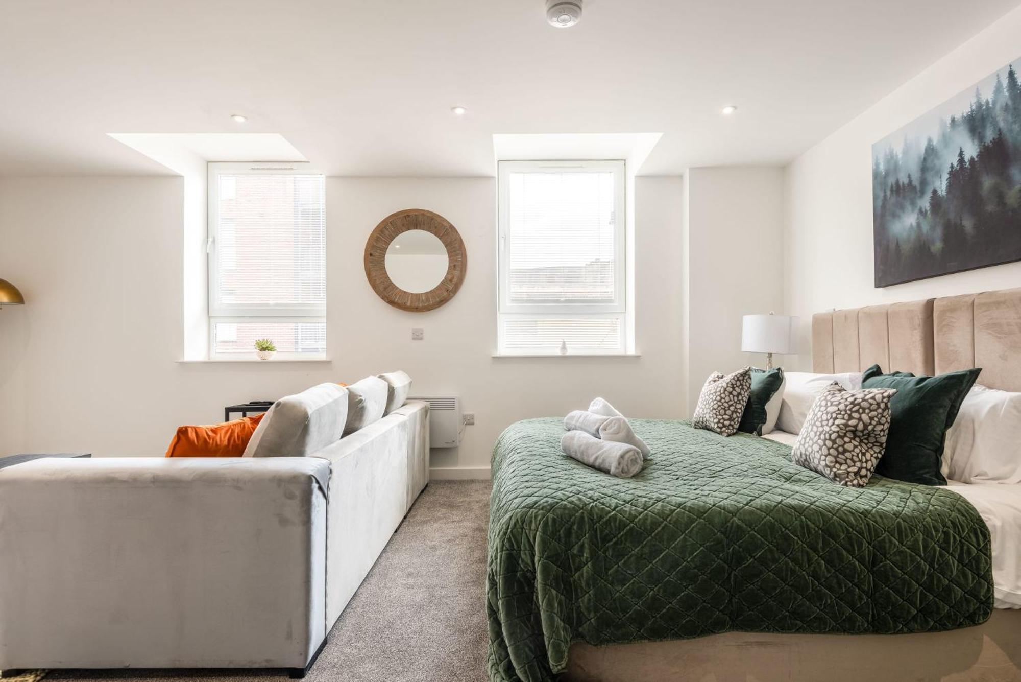 Contemporary 1 Bed Central Rotherham Studio Extérieur photo