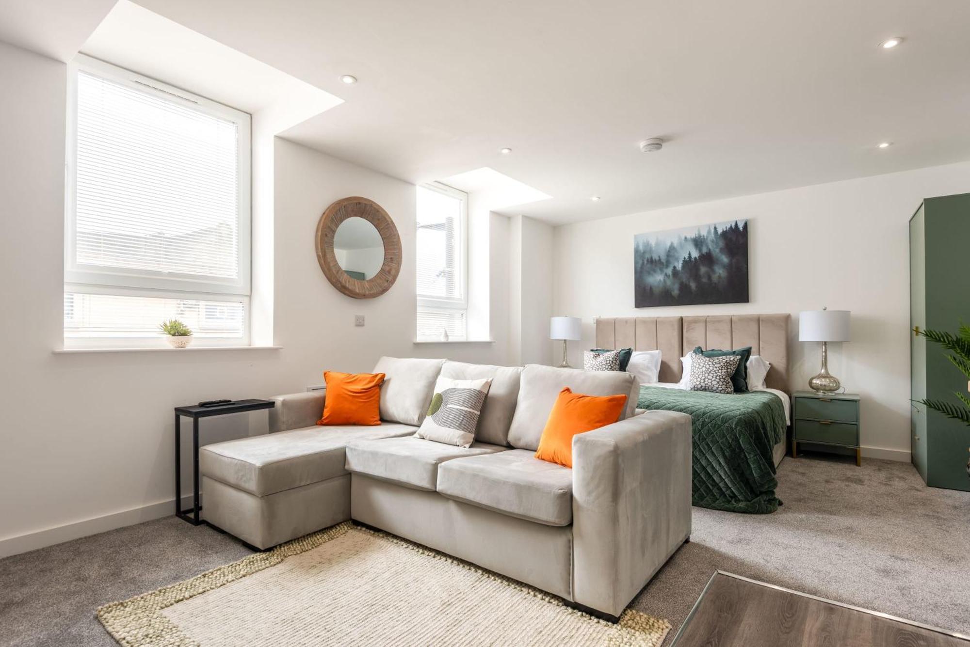 Contemporary 1 Bed Central Rotherham Studio Extérieur photo