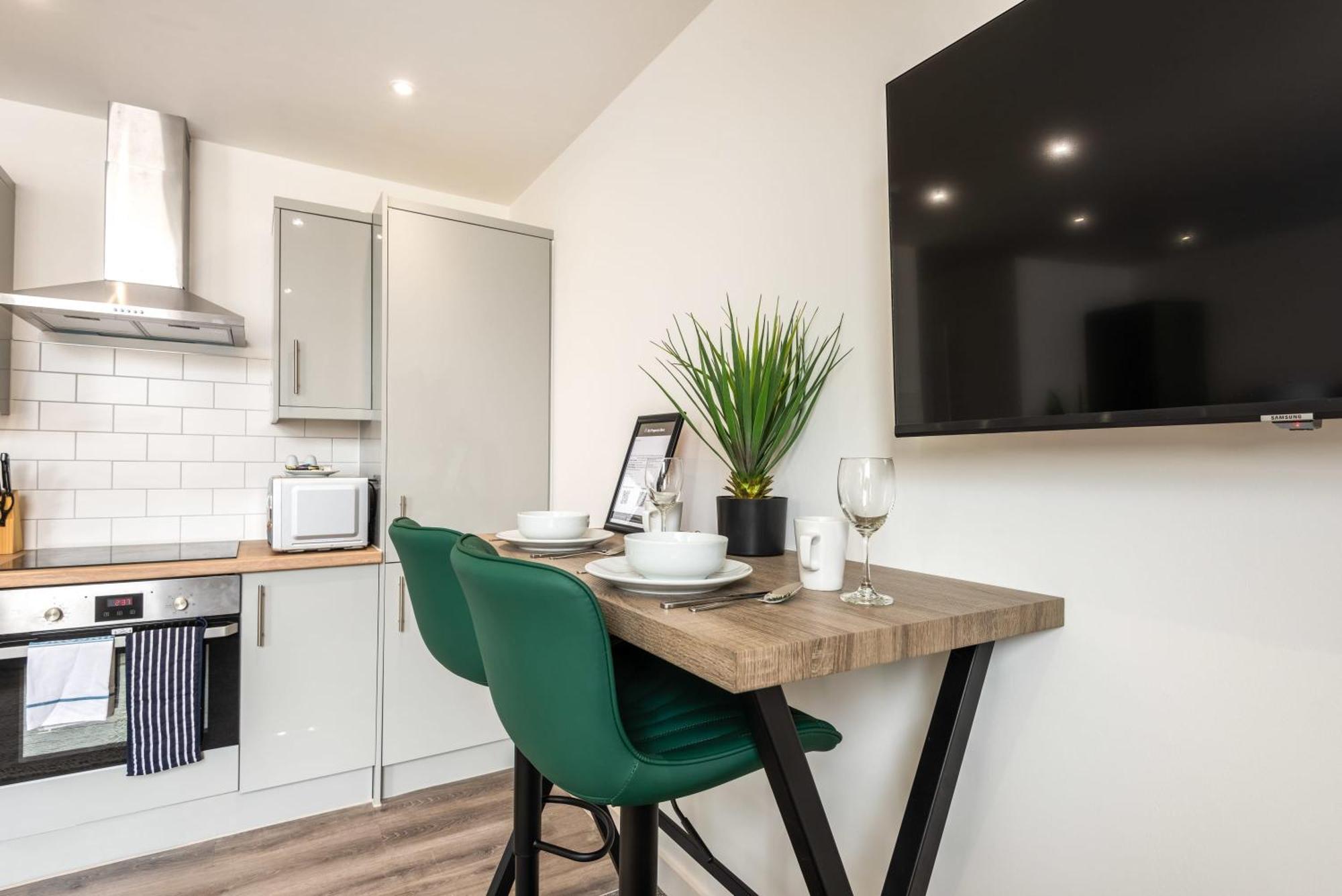 Contemporary 1 Bed Central Rotherham Studio Extérieur photo